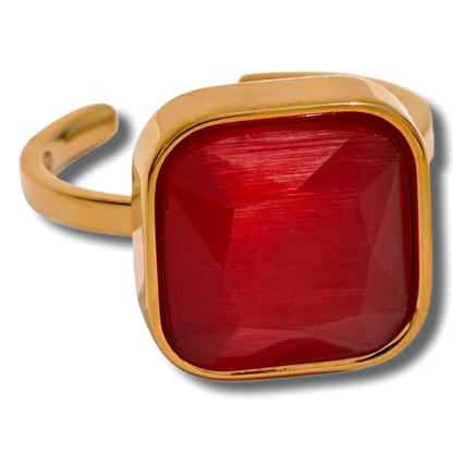 Blazing Confidence Ring - 18K Gold Plated Statement Ring for Women | ENNVY