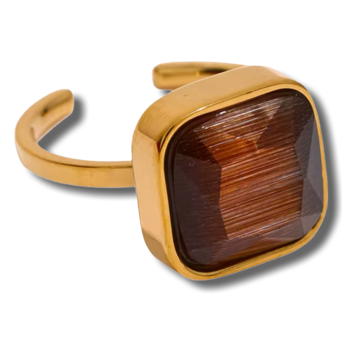 Blazing Confidence Ring - 18K Gold Plated Statement Ring for Women | ENNVY