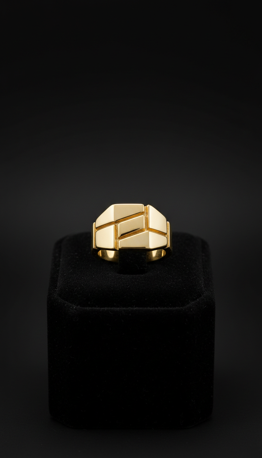 Gold Chain Choker With Velvet Ribbon