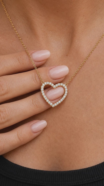 Heart. Elevated Necklace.